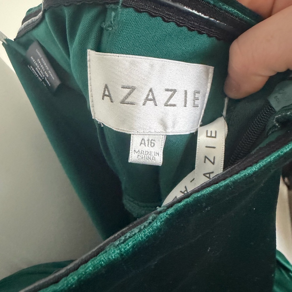 Azazie Emerald Gown
